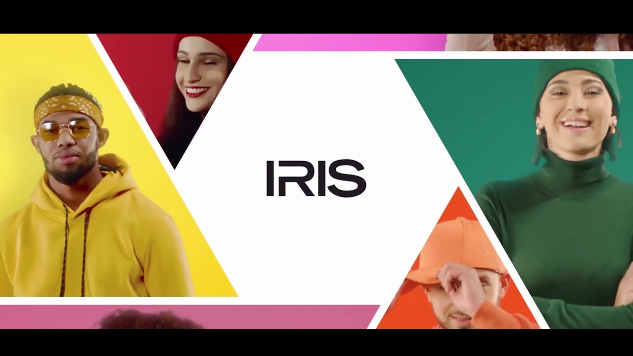 Preview Showreel featuring colorful IRIS motion graphics